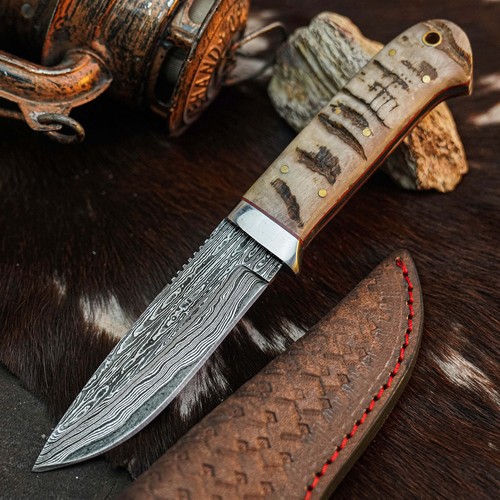 Hunting edc damascus - hunting,