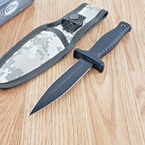 Combat boot knife double - boot,